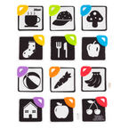 Jollybaby Phased Development Sensory Cloth Book (with Teether & Crinkle Pages) - Shopeak Canada - Curated, high-end Nintendo Switch gadgets and luxurious cat products for discerning customers