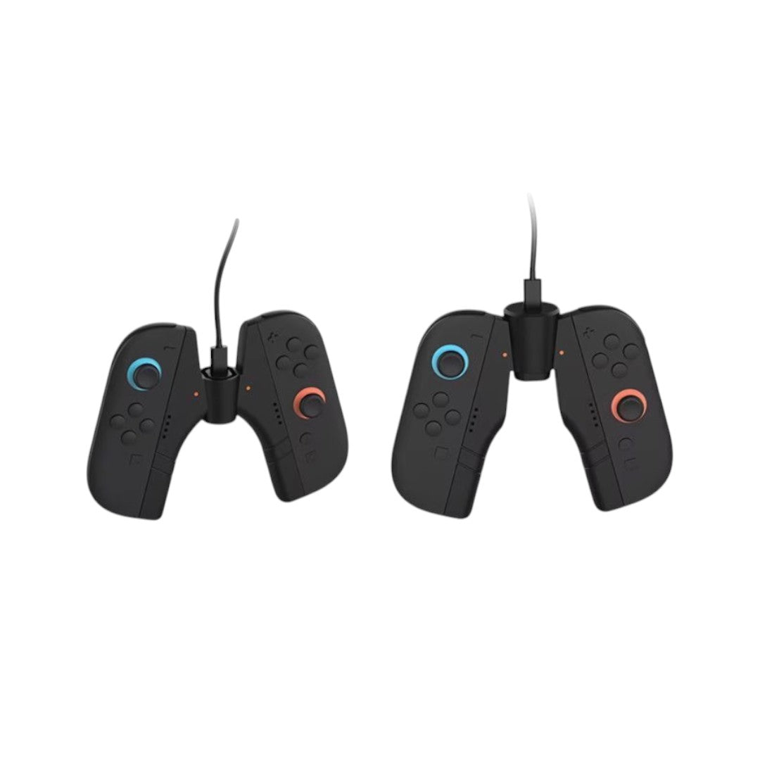 Dobe New Switch 2 2-in-1 Charging Grip & Dock Stand for Left and Right Joy-Con - cabestdeal
