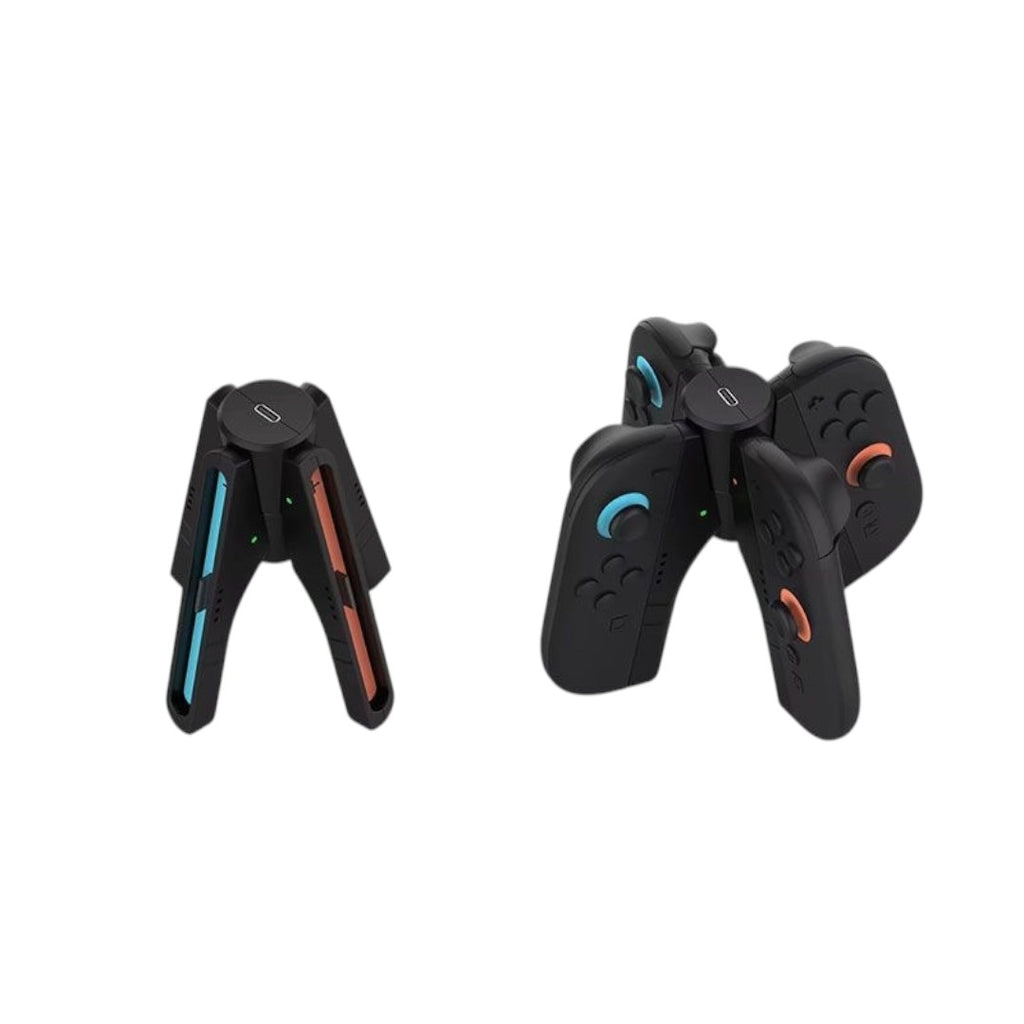 Dobe New Switch 2 2-in-1 Charging Grip & Dock Stand for Left and Right Joy-Con - cabestdeal