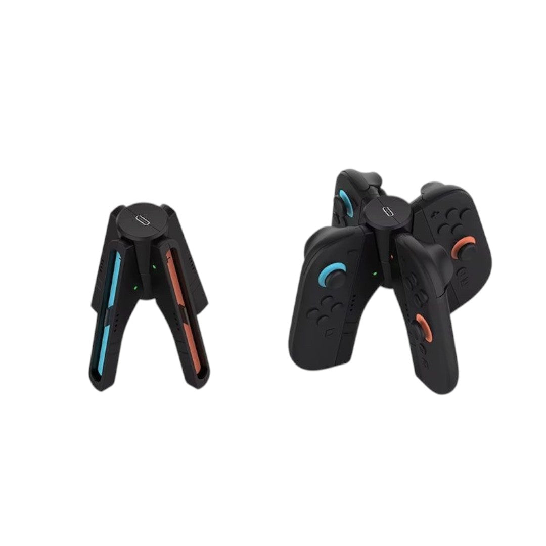 Dobe New Switch 2 2-in-1 Charging Grip & Dock Stand for Left and Right Joy-Con - cabestdeal