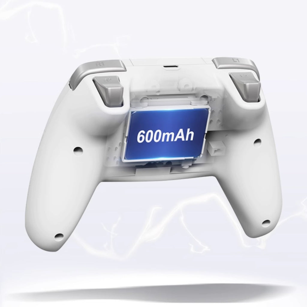Glacier Silver Wireless Game Controller – Basic Edition - cabestdeal