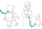 KUB Upgraded Dual-Release Anti-Lost Safety Leash for Kids (with Key Lock & Night Reflective Strap) - Shopeak Canada - Curated, high-end Nintendo Switch gadgets and luxurious cat products for discerning customers