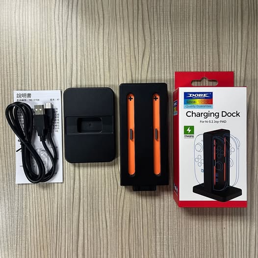 Nintendo Switch 2 Magnetic Joy-Con Quad Charging Dock - cabestdeal