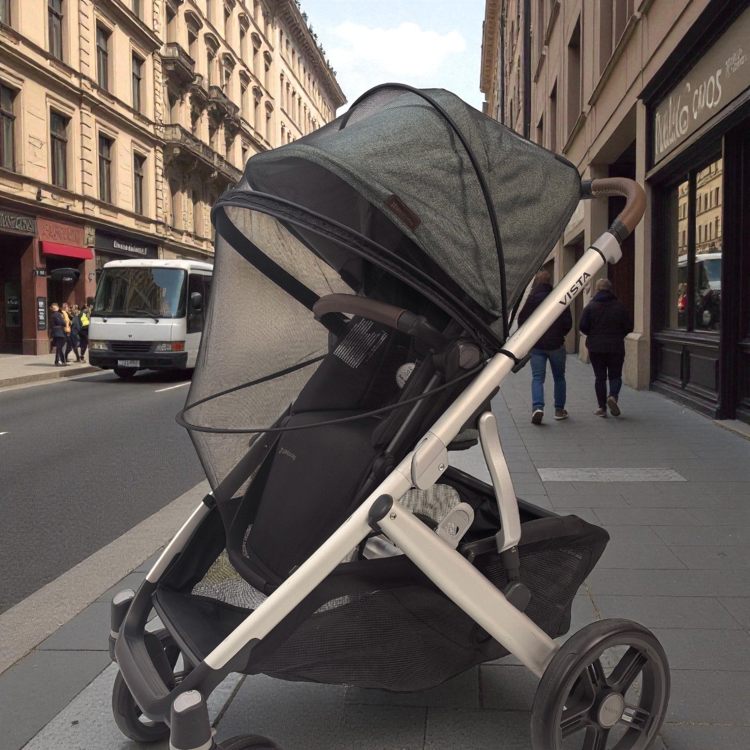 Premium Structured Zippered Mosquito Net for UPPAbaby Cruz, Vista & Minu (V1/V2/V3 Models) - Shopeak Canada - Curated, high-end Nintendo Switch gadgets and luxurious cat products for discerning customers