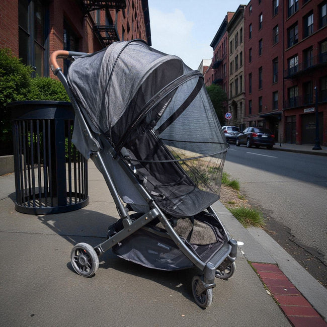 Premium Structured Zippered Mosquito Net for UPPAbaby Cruz, Vista & Minu (V1/V2/V3 Models) Main Image