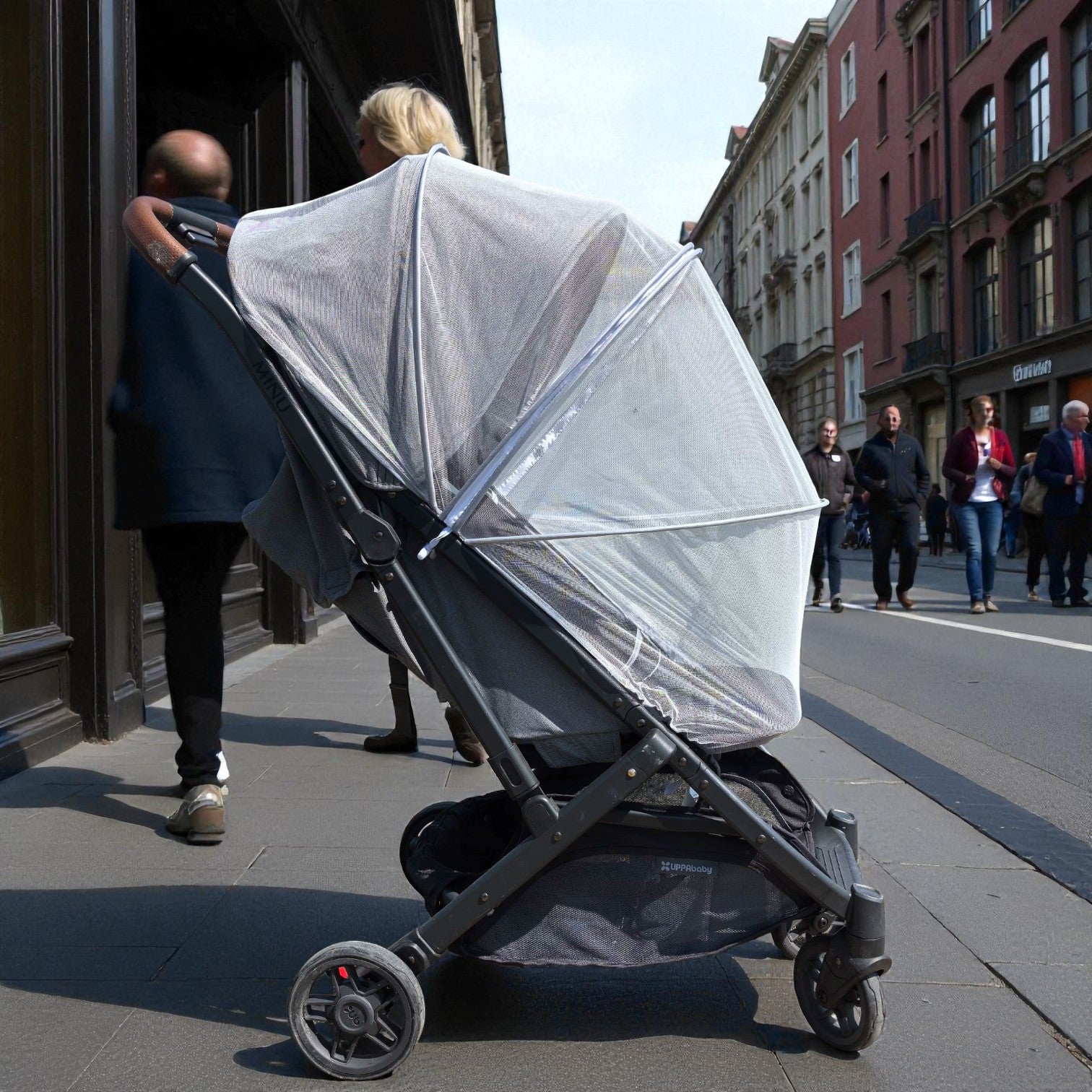Premium Structured Zippered Mosquito Net for UPPAbaby Cruz, Vista & Minu (V1/V2/V3 Models) - Shopeak Canada - Curated, high-end Nintendo Switch gadgets and luxurious cat products for discerning customers