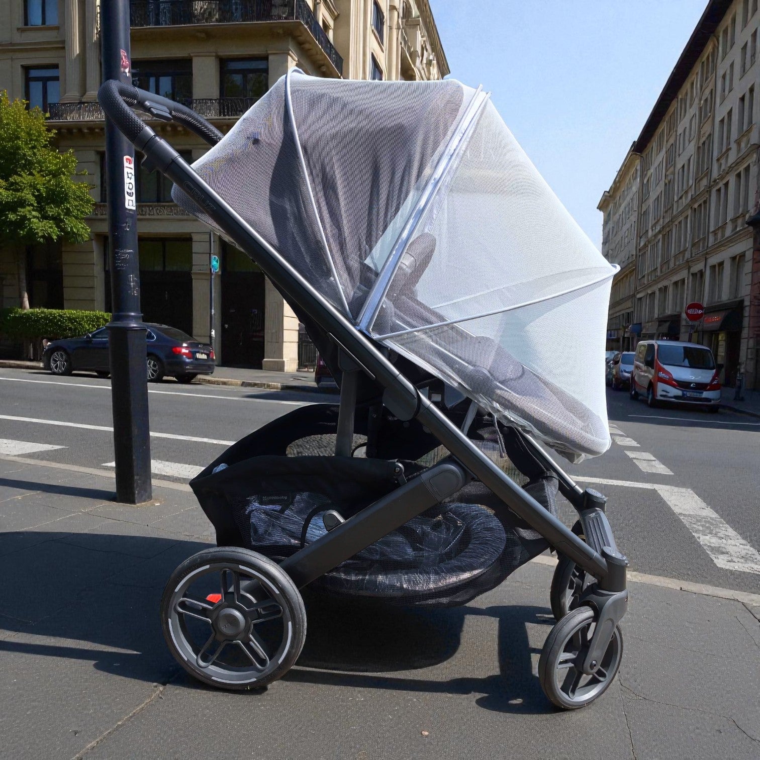 Premium Structured Zippered Mosquito Net for UPPAbaby Cruz, Vista & Minu (V1/V2/V3 Models) - Shopeak Canada - Curated, high-end Nintendo Switch gadgets and luxurious cat products for discerning customers