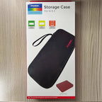 Protective Hard-Shell Carrying Case for New Switch 2 Console (NS2) – Zippered EVA Storage Bag, Holds Console and 12 Game Cards - cabestdeal