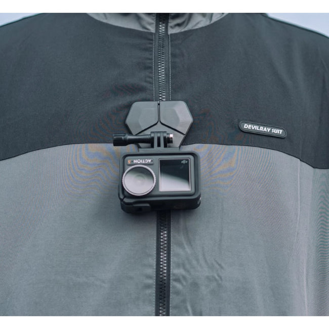 Universal Magnetic Quick-Release Mount for Action Cameras (GoPro, DJI, Insta360) - Wearable Neck, Chest & Car Mount Kit Main Image