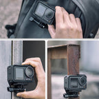 Universal Magnetic Quick-Release Mount for Action Cameras (GoPro, DJI, Insta360) with Mini Magnetic Fill Light - Shopeak Canada - Curated, high-end Nintendo Switch gadgets and luxurious cat products for discerning customers