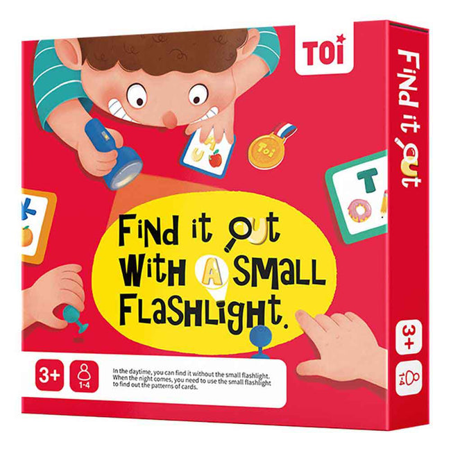 TOI Find It Out with a Small Flashlight - Shopeak Canada - Curated, high-end Nintendo Switch gadgets and luxurious cat products for discerning customers Hover Image