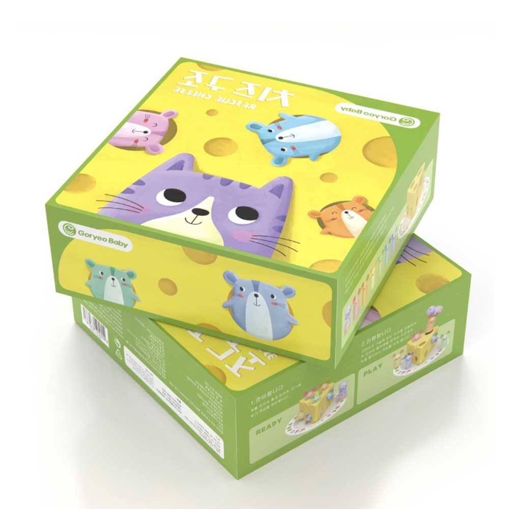 Goryeo Baby Montessori "Rescue the Cheese" Magnetic Toy - Shopeak Canada - Curated, high-end Nintendo Switch gadgets and luxurious cat products for discerning customers