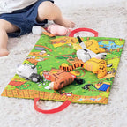Jollybaby Portable Tummy Time Play Mat Sensory Book - Shopeak Canada - Curated, high-end Nintendo Switch gadgets and luxurious cat products for discerning customers