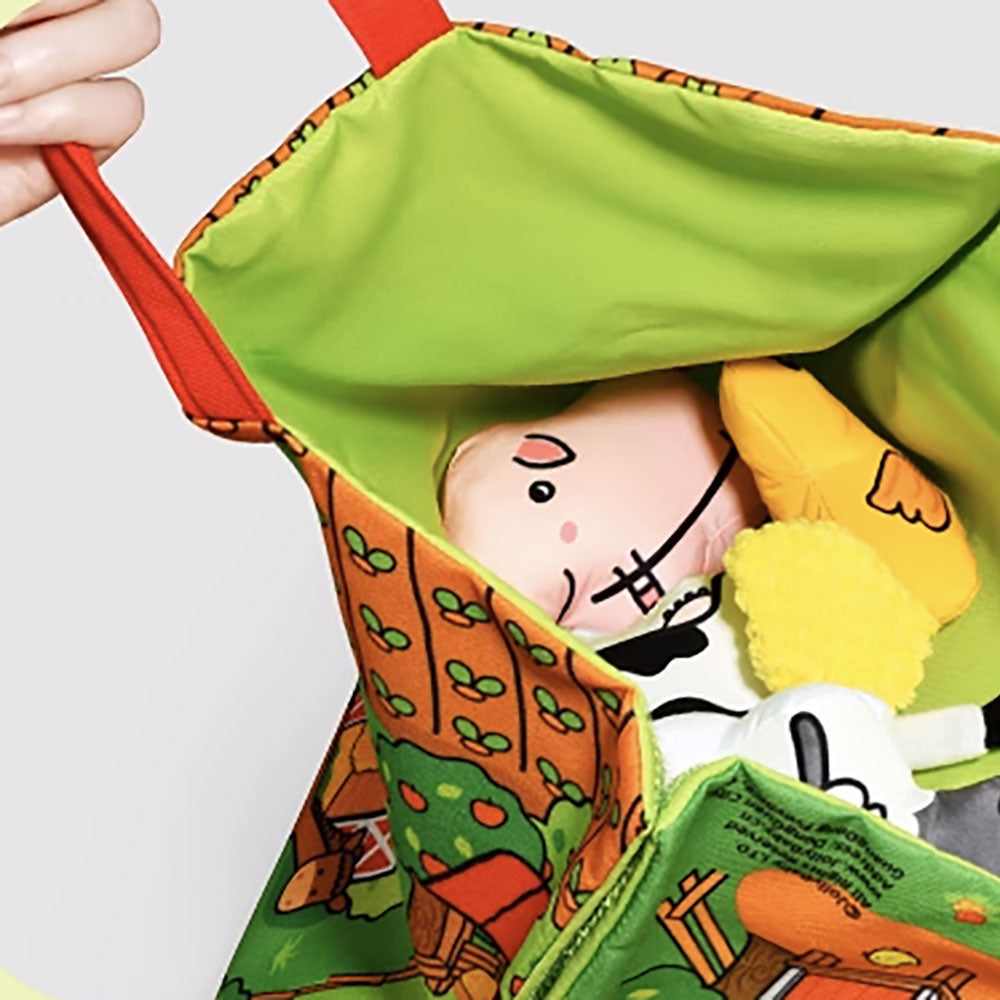 Jollybaby Portable Tummy Time Play Mat Sensory Book - Shopeak Canada - Curated, high-end Nintendo Switch gadgets and luxurious cat products for discerning customers
