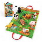 Jollybaby Portable Tummy Time Play Mat Sensory Book - Shopeak Canada - Curated, high-end Nintendo Switch gadgets and luxurious cat products for discerning customers