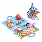 Jollybaby Portable Tummy Time Play Mat Sensory Book - Shopeak Canada - Curated, high-end Nintendo Switch gadgets and luxurious cat products for discerning customers