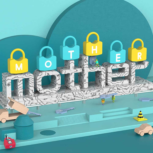 Onshine Montessori Number & English Learning Locks (10-Pack) Main Image