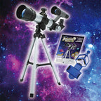 Kidrise STEAM Science Amazing Telescope for Kids (with Smartphone Holder & Stargazing Guide) - Shopeak Canada - Curated, high-end Nintendo Switch gadgets and luxurious cat products for discerning customers